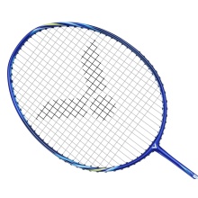 Victor Trainings-Badmintonschläger Wrist Enhancer 140 F (ca. 140g) blau - besaitet -